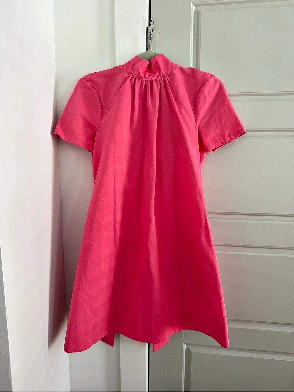 STAUD Ilana Mini Dress Pink Size XS